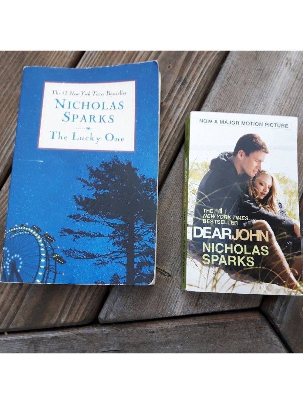 Nicholas Sparks The Lucky One and Dear John